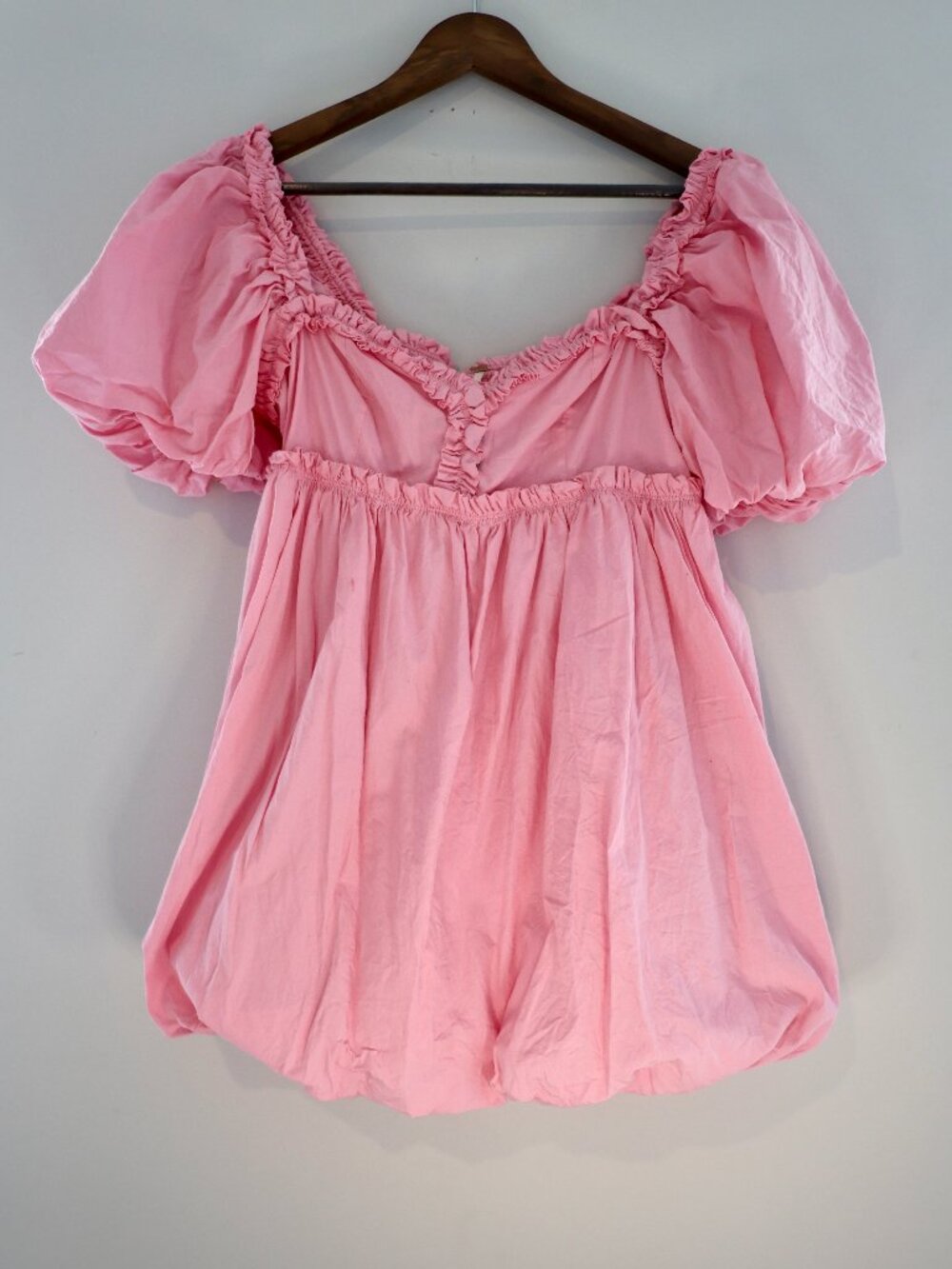 Free People - Rendezvous Me Mini Dress - Color Pink Lemon - Size Small